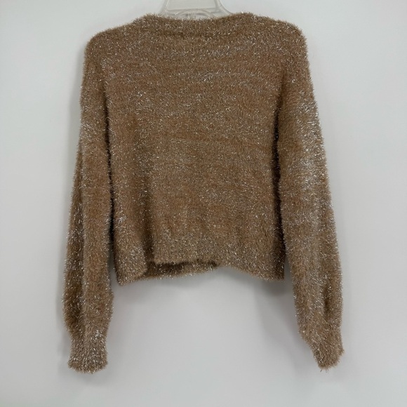 Anthropologie Tan Cowl Neck Sweater - Picture 9 of 11